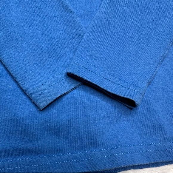 Kids Headquarters Shirt Long Sleeved Sports Blue Size 5 - Picture 13 of 16